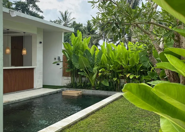 Nata Raka - Modern Tropical Private Pool In Ubud