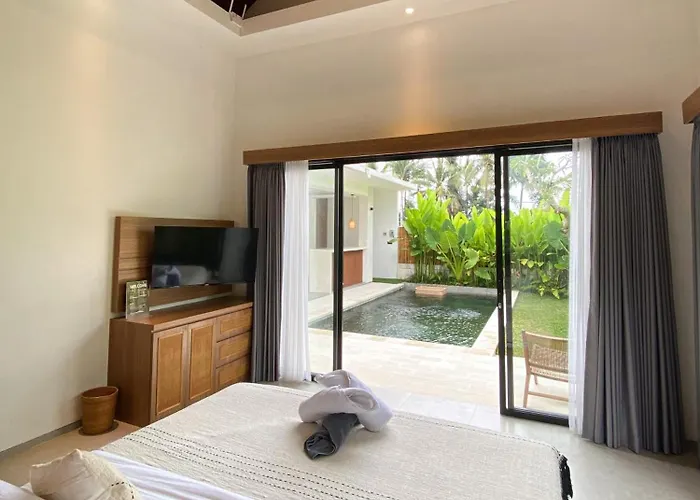 Nata Raka - Modern Tropical Private Pool In Villa *